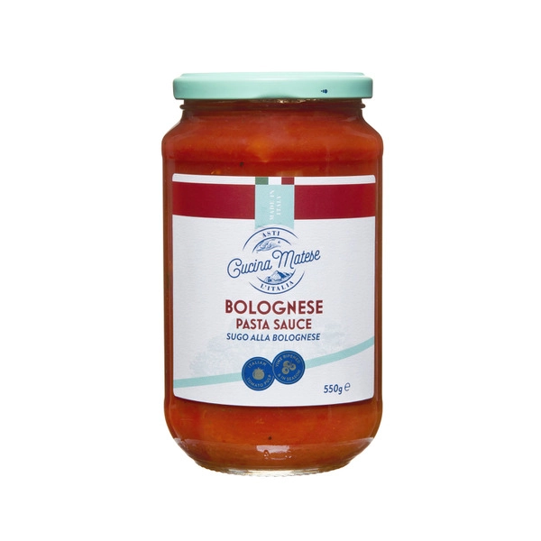 Cucina Matese Bolognese Pasta Sauce 550g