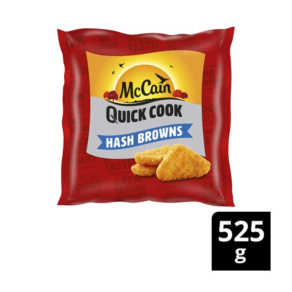 McCain Quick Cook Hash Browns 525g