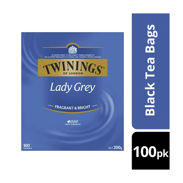 Twinings Lady Grey Tea Bags 100 pack