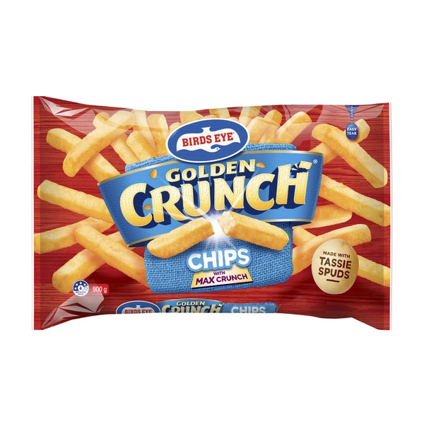 Birds Eye Golden Crunch Straight Cut Chips 900g