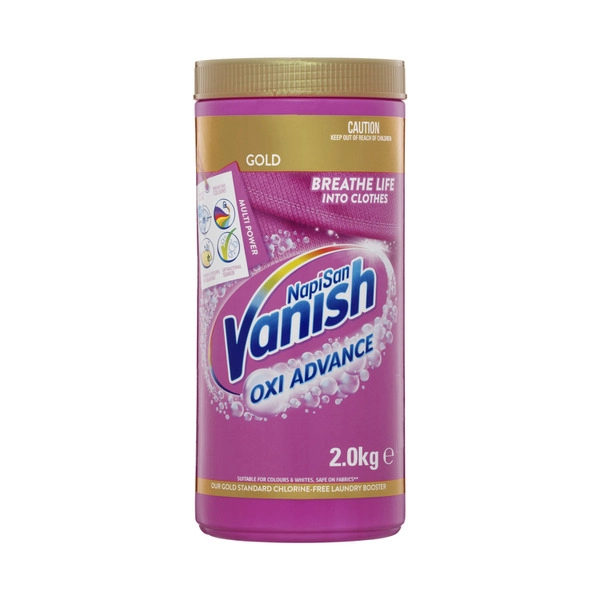 Vanish Napisan Oxi Action VANISH NAPISAN OXI ACTION GOLD MULTI-POWER LAUNDRY BOOSTER POWDER 2KG 