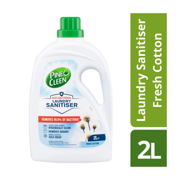 Pine O Cleen Antibacterial Laundry Sanitiser Fresh Cotton 2L