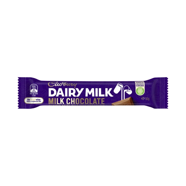 Cadbury Dairy Milk Chocolate Bar 50g