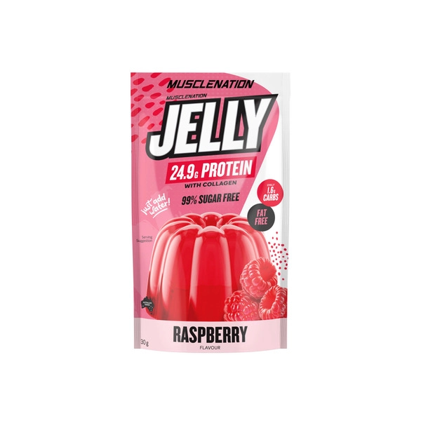 Muscle Nation Protein Jelly Powder Raspberry 30g