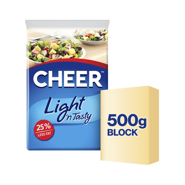 Cheer Tasty Light Cheese Block 500g