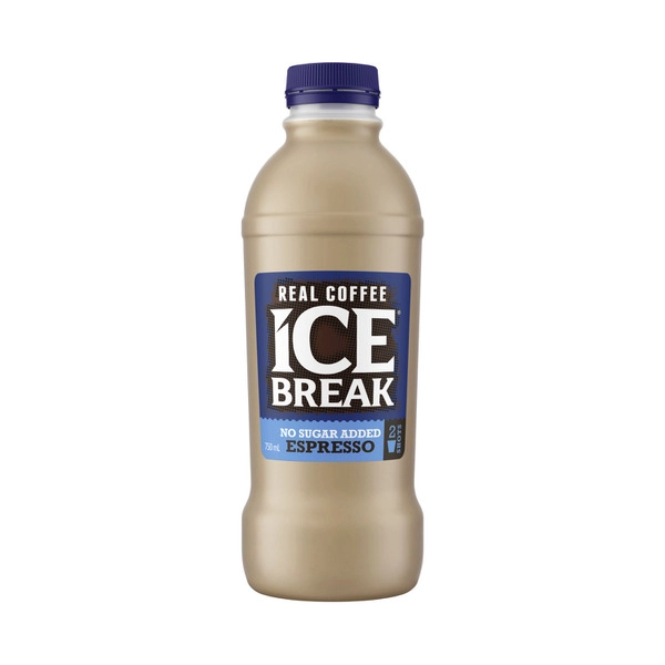 Ice Break Iced Coffee No Sugar Added 750mL