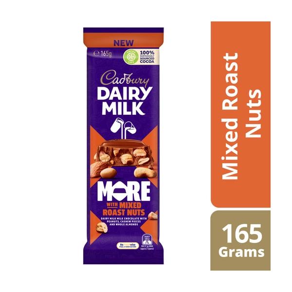 Cadbury More Mixed Nuts 165g