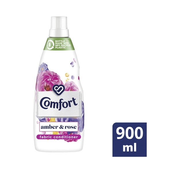 Comfort Fragrance Collection Fabric Conditioner Amber & Rose 900mL