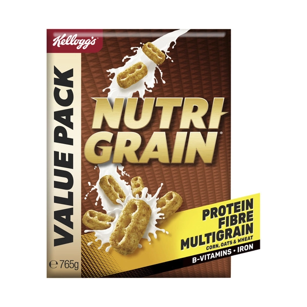 Kellogg's Nutri-Grain Protein Breakfast Cereal 765g