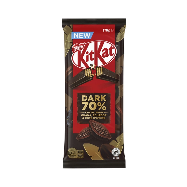 KitKat Dark 70% Chocolate Block 170g