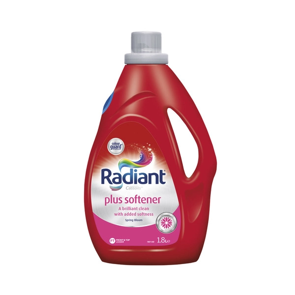 Radiant Laundry Liquid Plus Softener 1.8L