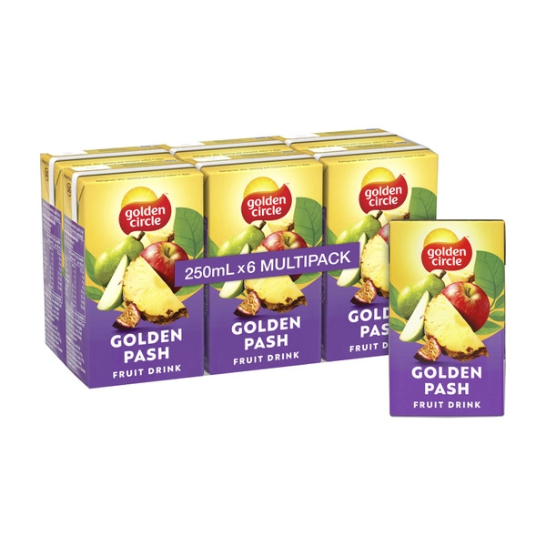 Golden Circle Tetra Drink Golden Pash 6x250mL 6 pack