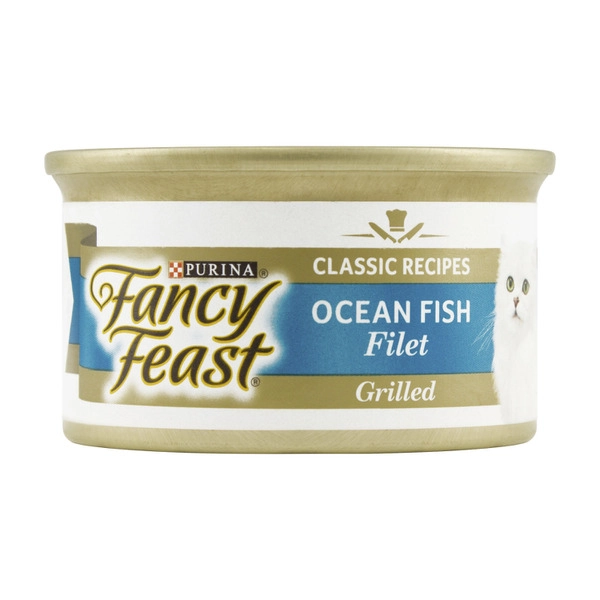 Fancy Feast Classic Cat Food Oceanfish Fillet 85g