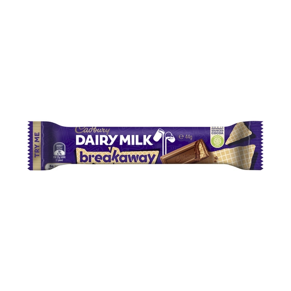 Cadbury Dairy Milk Breakaway Chocolate Bar 44g