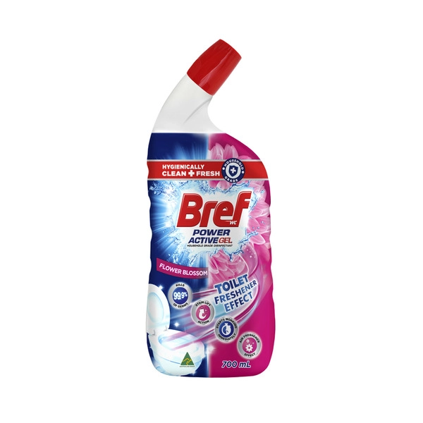 Bref Power Active Gel Toilet Cleaner Flower Blossom 700mL