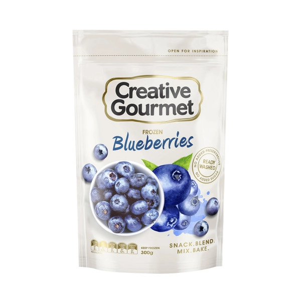 Creative Gourmet Frozen Blueberries 300g