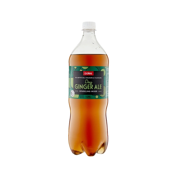 Coles Mixer Dry Ginger Ale 1.25L