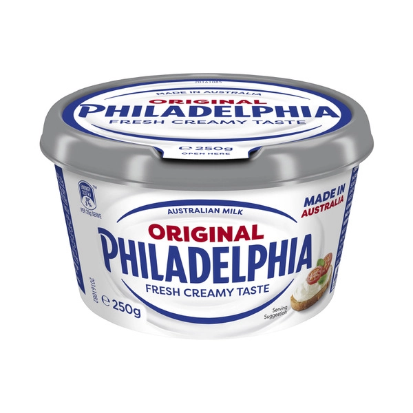 Philadelphia Soft Cream Cheese Tub 250g