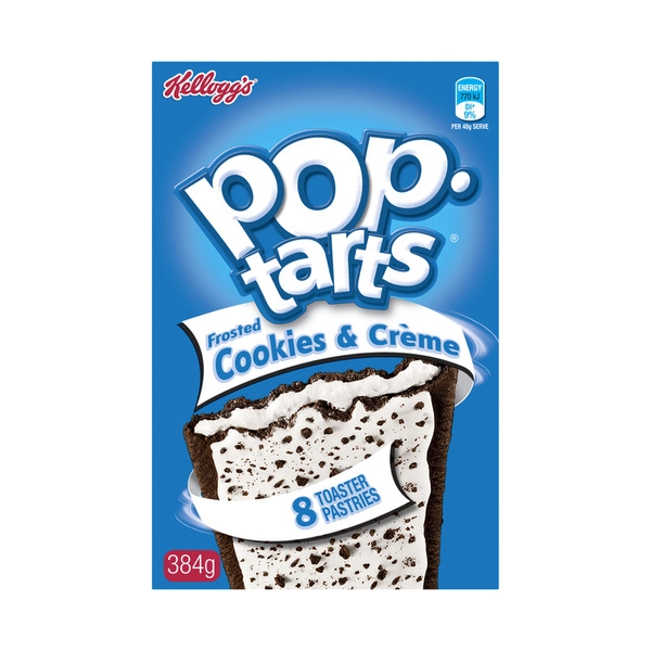 Kellogg's Pop Tarts Frosted Cookies & Creme 384g