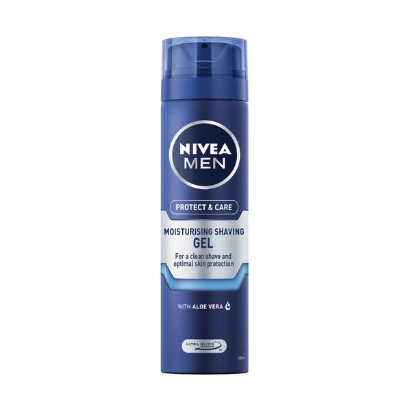 Nivea Men Shaving Gel NIVEA MEN PROTECT & CARE MOISTURISING SHAVING GEL 200ML 