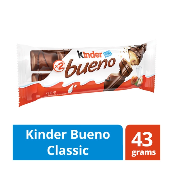 Kinder Bueno Chocolate Bar 43g