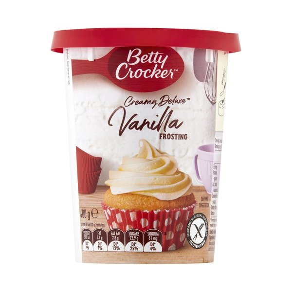 Betty Crocker Frosting Vanilla 400g