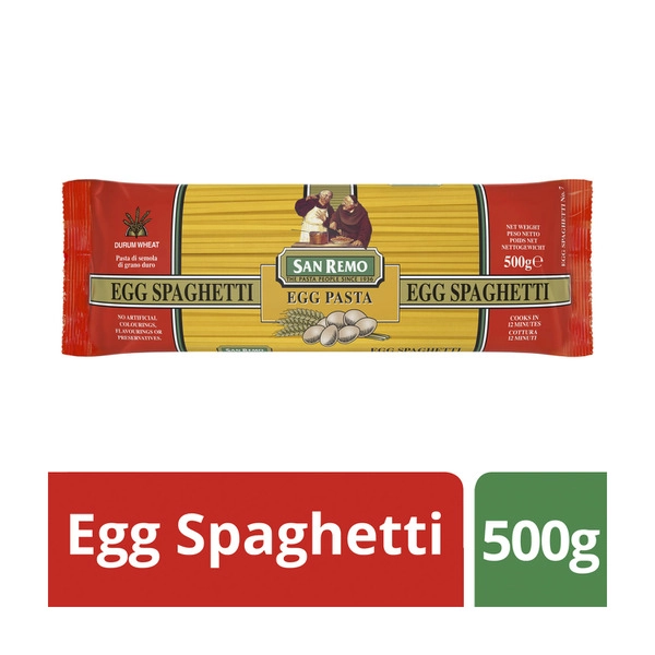 San Remo Egg Spaghetti 500g