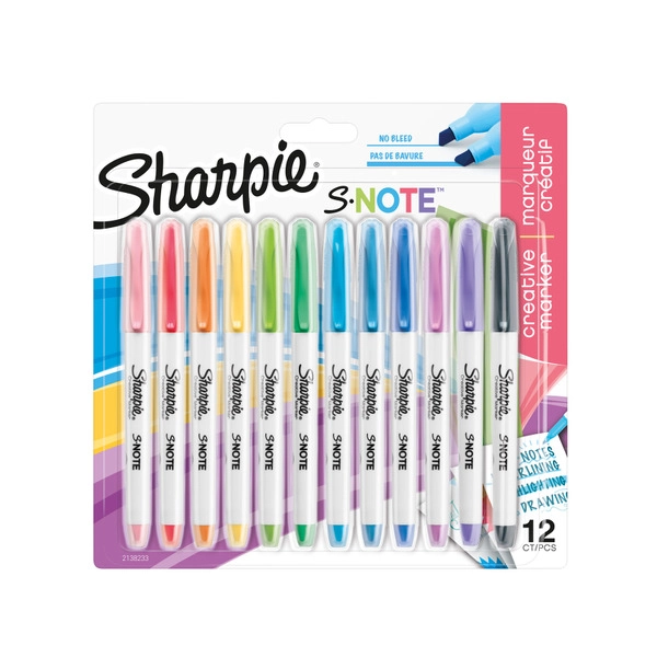 Sharpie S-Note Creative Markers 12 pack