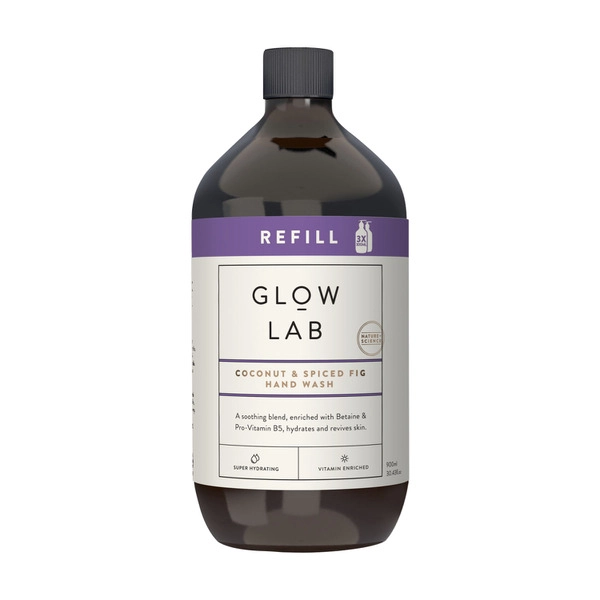 Glow Lab Hand Wash Refill Coconut & Spiced Fig 900mL