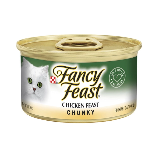 Fancy Feast Classic Cat Food Chicken Feast Chunky 85g