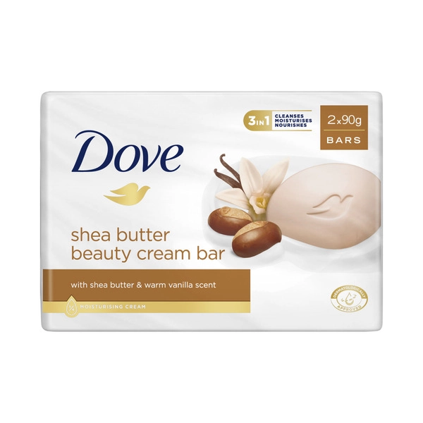 Dove Beauty Bar Shea Butter 2 pack