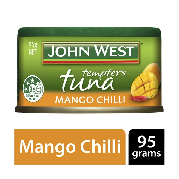 John West Tempters Tuna JOHN WEST TEMPTERS TUNA:MANGO CHILLI:.:95 GRAM 