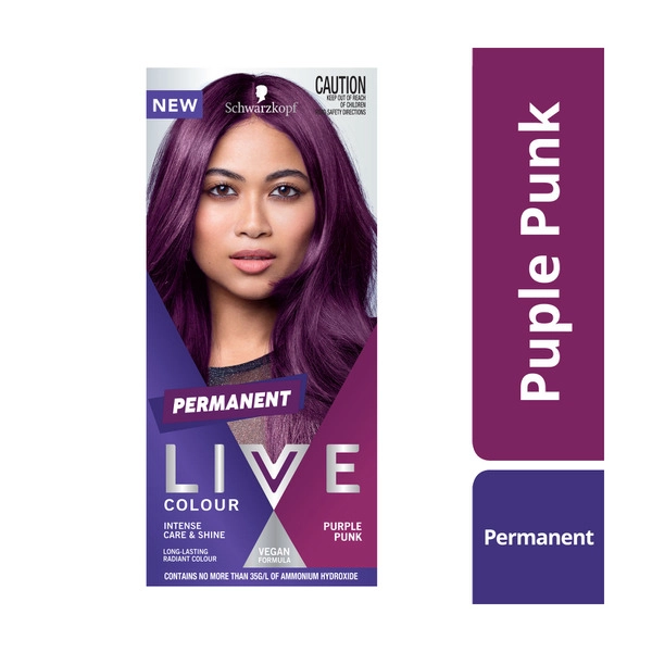 Schwarzkopf Live Colour Permanent Purple Punk 1 pack