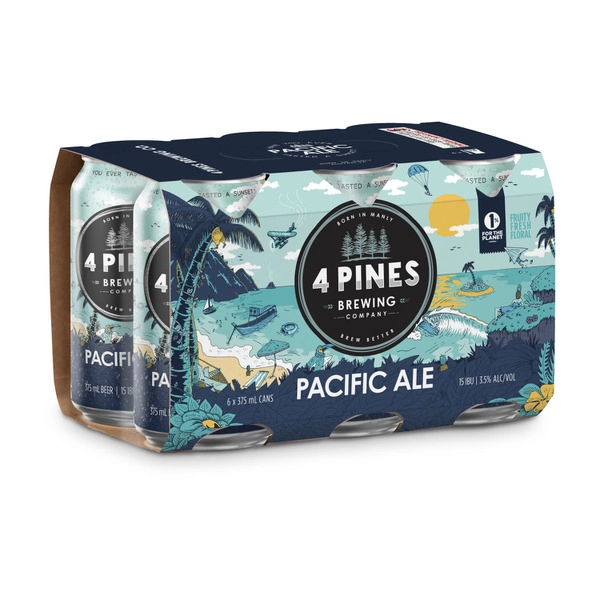 4 Pines Brewing 4 Pines Brewing Pacific Ale Can 375mL : PACK6 