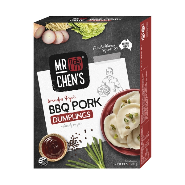 Mr Chen's Bbq Pork Dumplings 700g