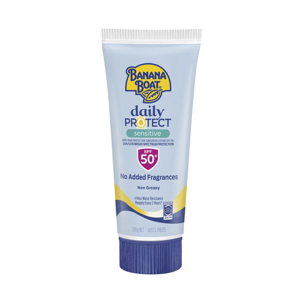 Banana Boat SPF 50+ Sunscreen Sensitive 200g