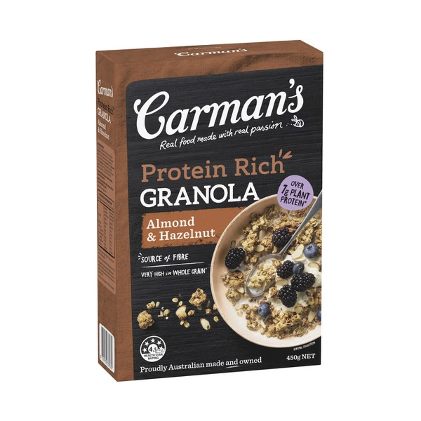 Carman's Granola Protein Rich Almond & Hazelnut 450g