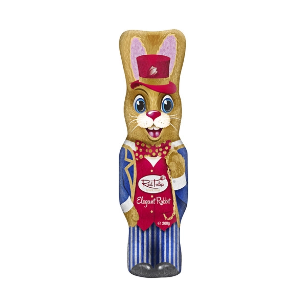 Red Tulip Chocolate Easter Rabbit 200g