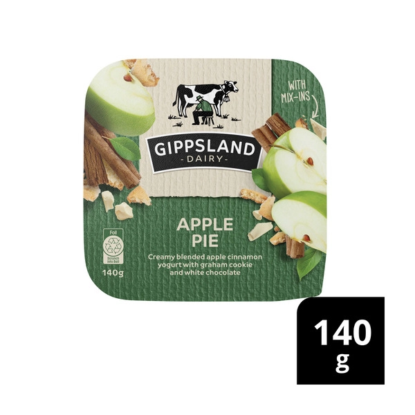 Gippsland Dairy Flip Apple Pie 140g