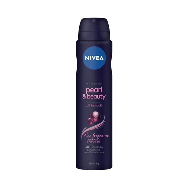 Nivea Deo Aero Female Pearl And Beauty Fine Fragrance Black Pearls 250mL