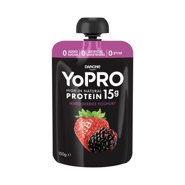 Danone YoPro Pouch Mixed Berries 150g