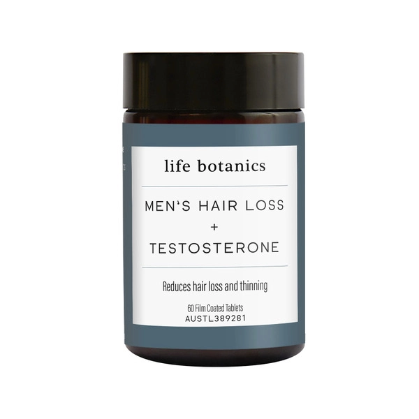 Life Botanics Mens Hair Loss + Testoserone 60 pack