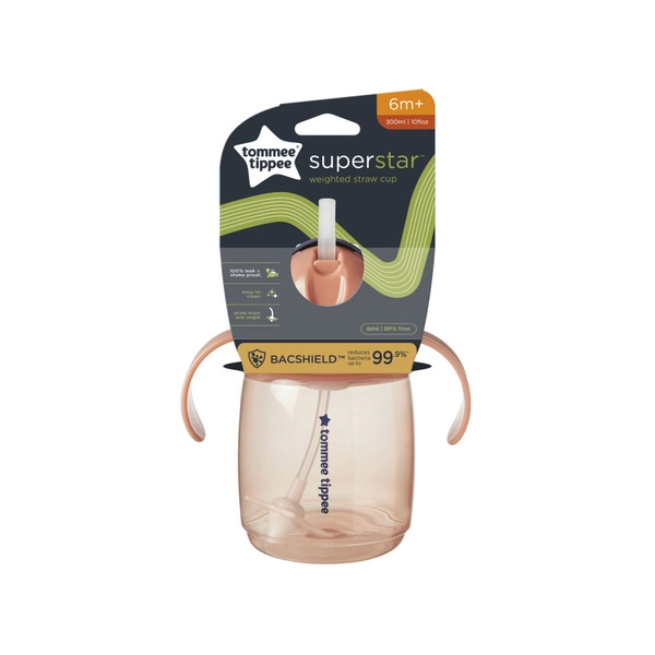 Tommee Tippee Weighted Straw Toddler Cup 300ml 1 pack