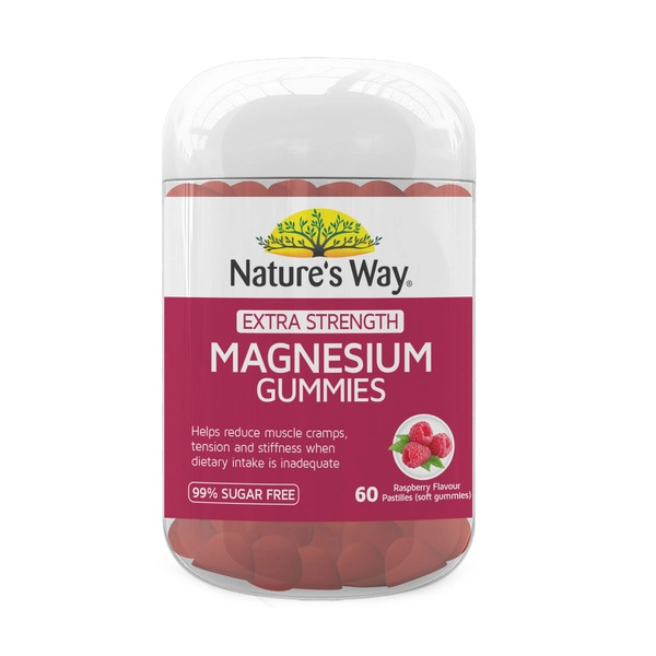 Natures Way Es NATURES WAY EXTRA STRENGTH GUMMIES MAGNESIUM 60PK 