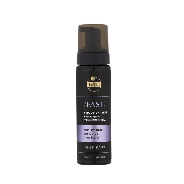 Le Tan Uber Fast Tanning Foam Violet Base 200mL