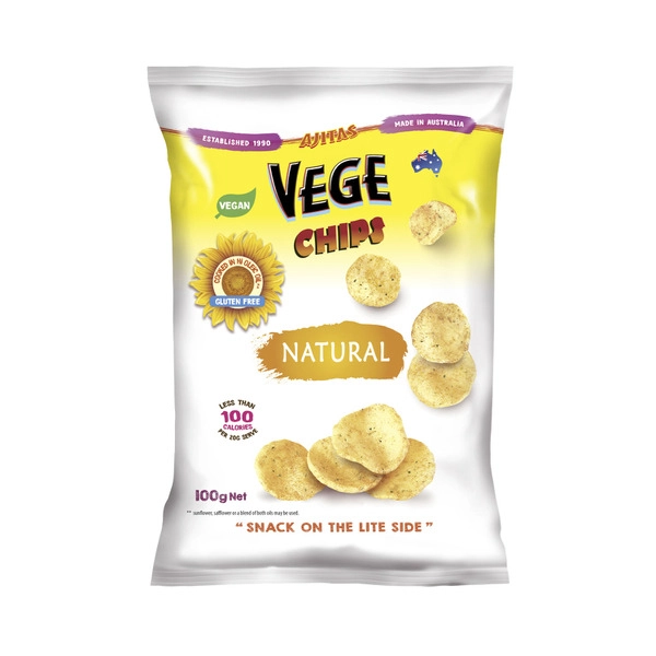 Vege Chips Natural 100g