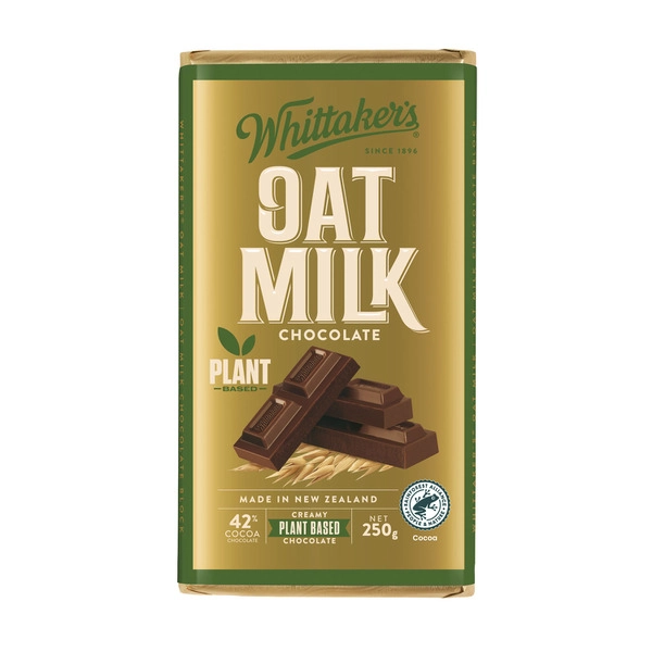 Whittaker's Block Chocolate Oat Milk 250g