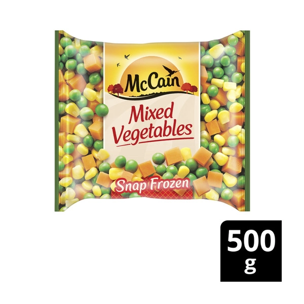 McCain Frozen Peas Corn & Carrots 500g