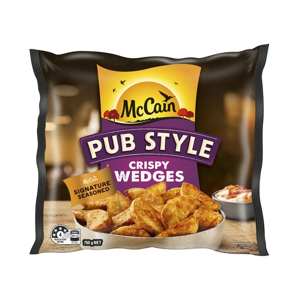 McCain Pub Style Potato Wedges 750g