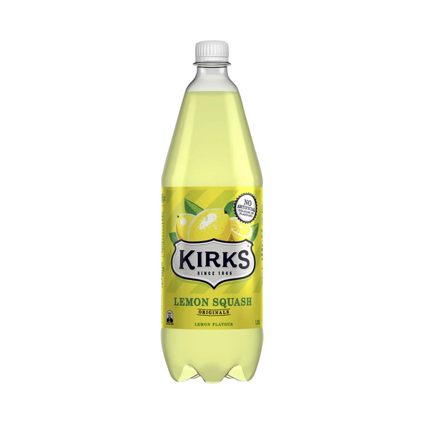 Kirks Soft Drink Lemon 1.25L